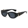 Kajia Big Frame Sunglasses Big Brand Personalized Leopard Sunglasses Cat Eye Men'S And Women'S Party Versatile Glasses