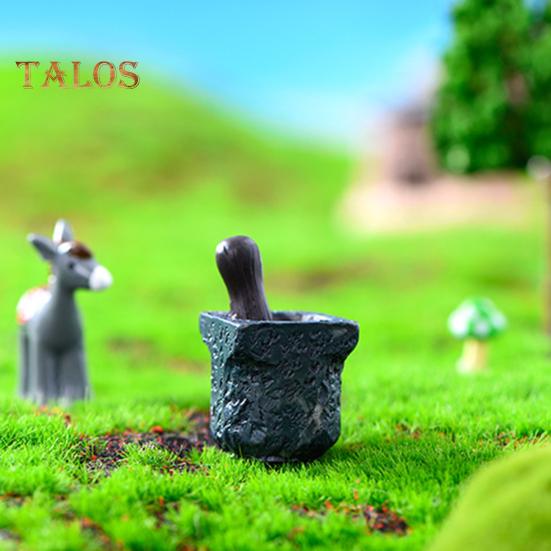 1:12 1:6 миниатюрных ступок и пестиков для кукольного домика, мини-смола, измельчитель трав, модель чаши, микропейзаж для кукольного домика, аксессуары