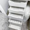 6pcs Acrylic Drawer Dividers Organizer Clear Plastic Drawer Partition Plexiglass Socks Kitchen Utensils Drawer Storage