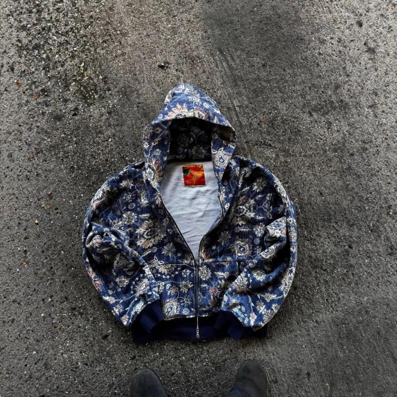 3D Printed Hooded Zip-Up Sweatshirt Unisex Streetwear Oversized Casual Pullover Teens Adults 2025