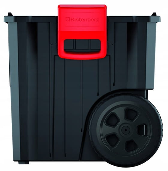 Kistenberg Mobile Tool Box 45X36X64Cm Black Solid Lightweight On Wheels