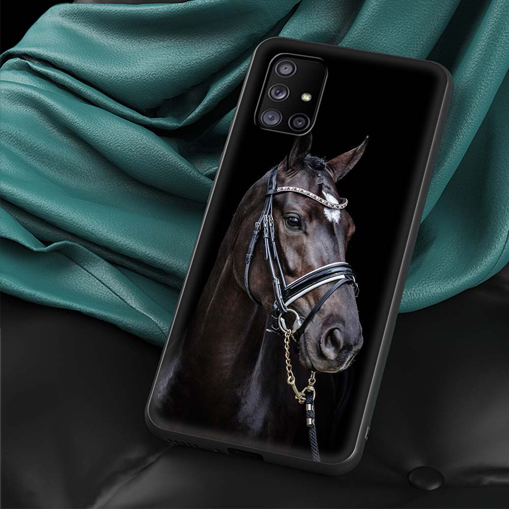 Чехлы с изображением бегущей лошади для Samsung Galaxy A70 A50 A40 A20s A30 A10s A20e A10 A02s A01, чехол для телефона Samsung A51 A72