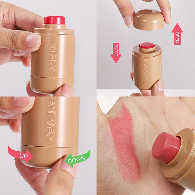 Женский хайлайтер, румяна, консилер для лица, бронзаторы, хайлайтеры, карандаш, косметический 3D-макияж, контурный карандаш, бархатный карандаш для румян