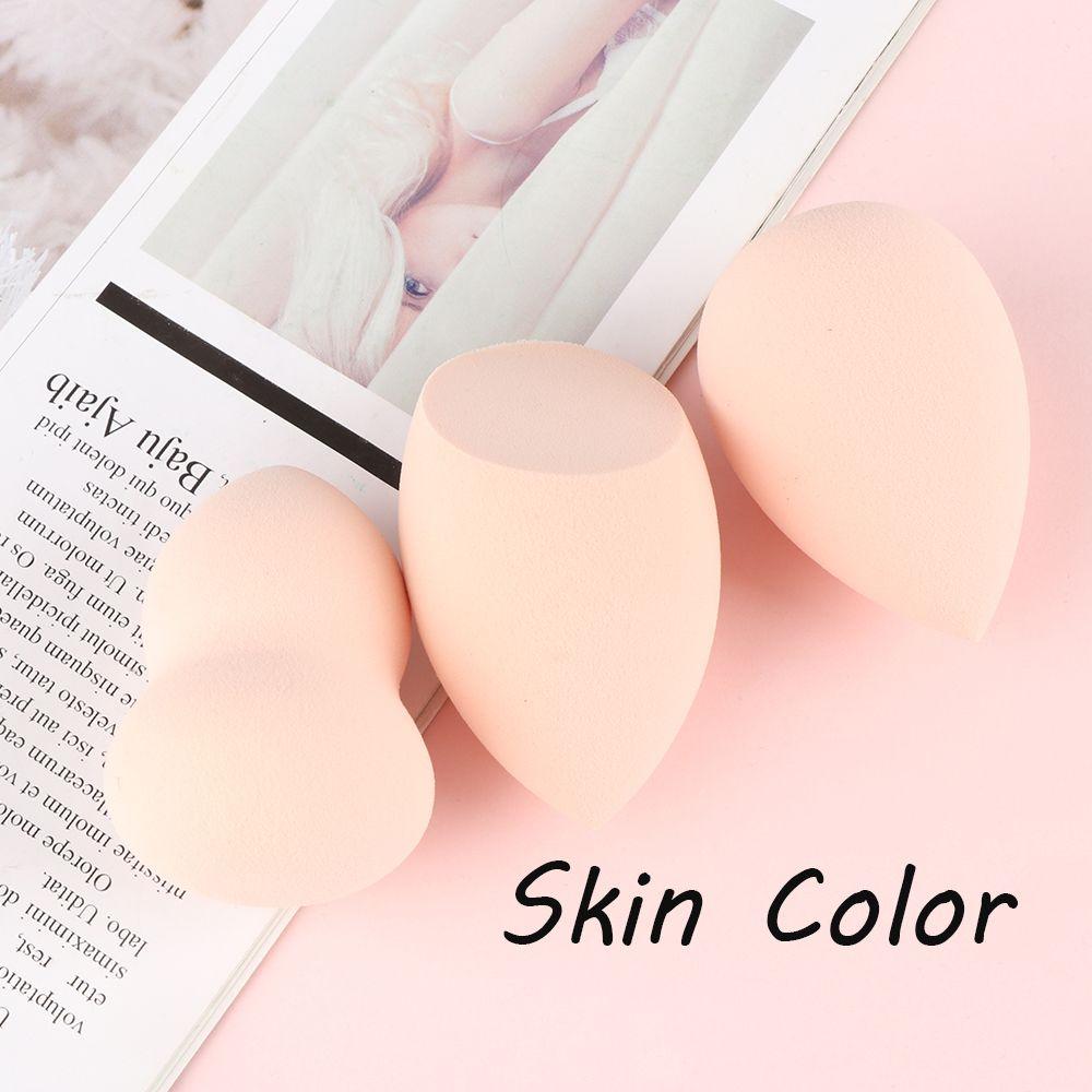 3Pcs Makeup Multi-color Cosmetic Tools Sponge Puff Blending Sponges Foundation Powder Blender Puff