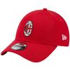 Core 9FORTY AC Milan Cap, Mens Red Cap