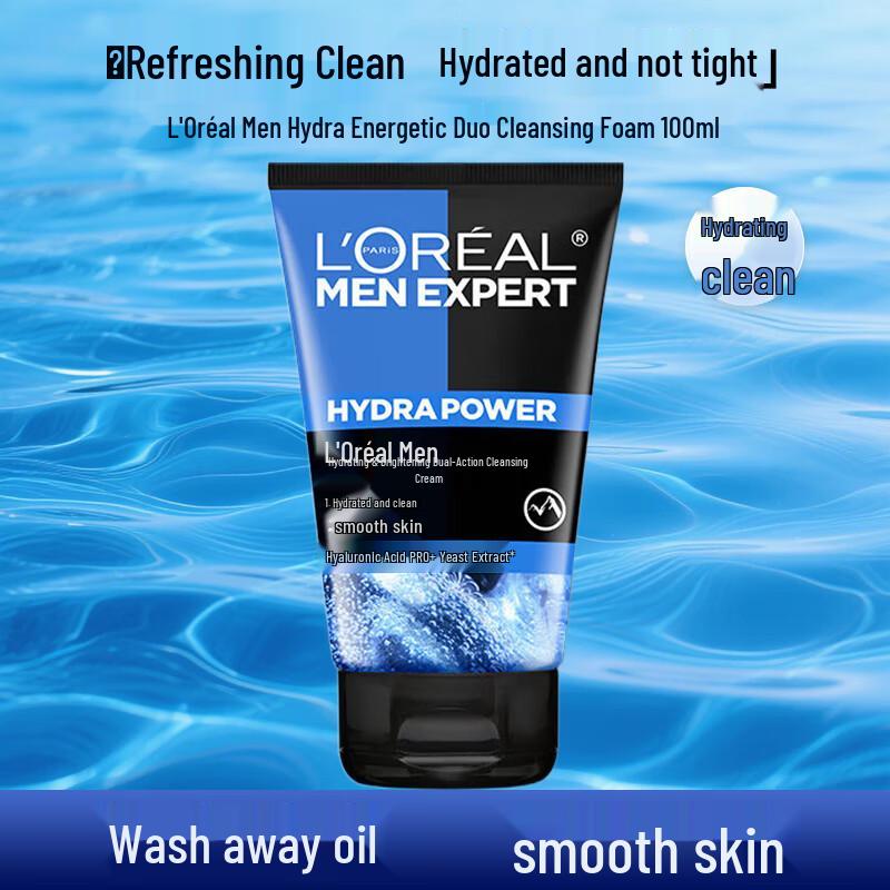L'Oréal Men Expert Гидра Энергетик Очищающее средство двойного действия