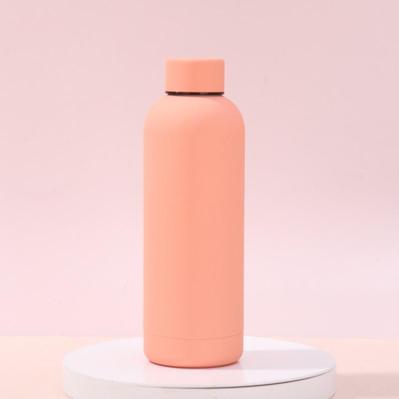 304 Stainless Steel Vacuum Insulated Water Bottle Students Portable Sports Flask Hiking 500ml 750ml