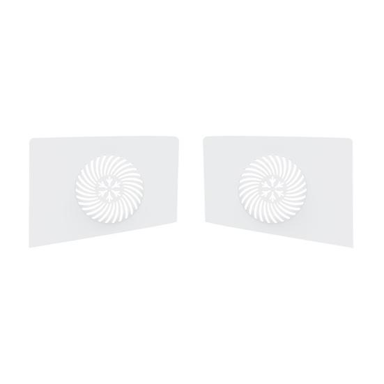 2 шт. Игровая консоль для PS5 Slim с верхней панелью для дисковода, левая и правая верхняя