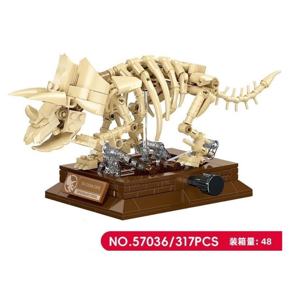 Строительный набор Skeleton Building Тираннозавр Рекс Образовательная игрушка Набор строительных блоков Ископаемое для демонстрации