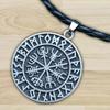 Pendant Necklace for Unisex Nordic Pagan Jewelry - Mythology Symbol Amulet Handmade