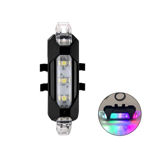 Yousheng Универсальный светодиодный задний фонарь для велосипеда, супер яркий, водонепроницаемый, USB, перезаряжаемый, простая установка, задний велосипедный фонарик безопасности