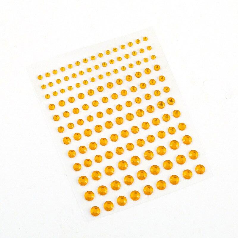 Одноразовые татуировки со стразами для лица, сценические наклейки для макияжа лица, акриловые алмазные кристаллы, наклейки для макияжа глаз и слез на лице