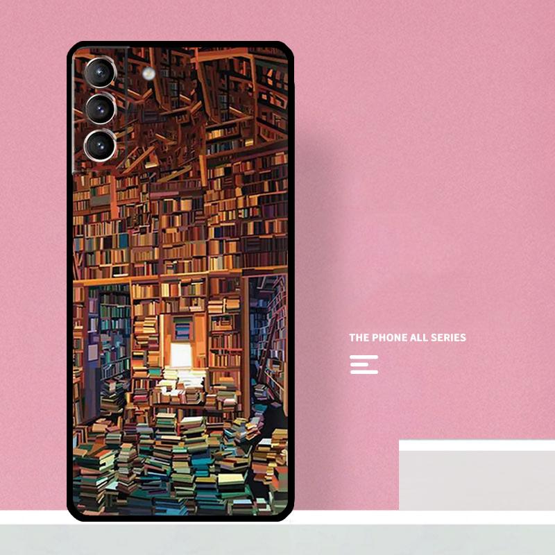 Библиотечный Книжный Чехол Для Samsung Galaxy S23 S22 Ultra Plus S8 S9 S10 Plus Note 10 20 S21 FE S20 FE Обложка