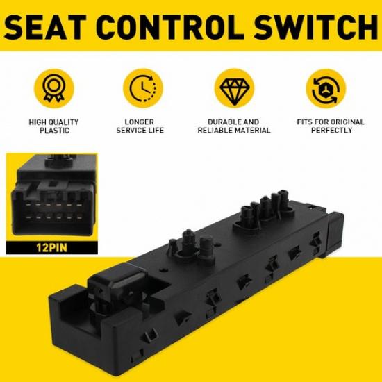 Passenger Power Seat Switch For Ford 2011-2017 F250 F350 F450 F550 Super Duty EA