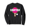 Zaniyah Name Girl Table Tennis Ping Pong Game Racket Sports Trainer