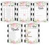 Набор игр Inkdotpot Bridal Shower из 5 штук (Мероприятия для 50 гостей) Цветочная тематика веселый набор игр для девичника