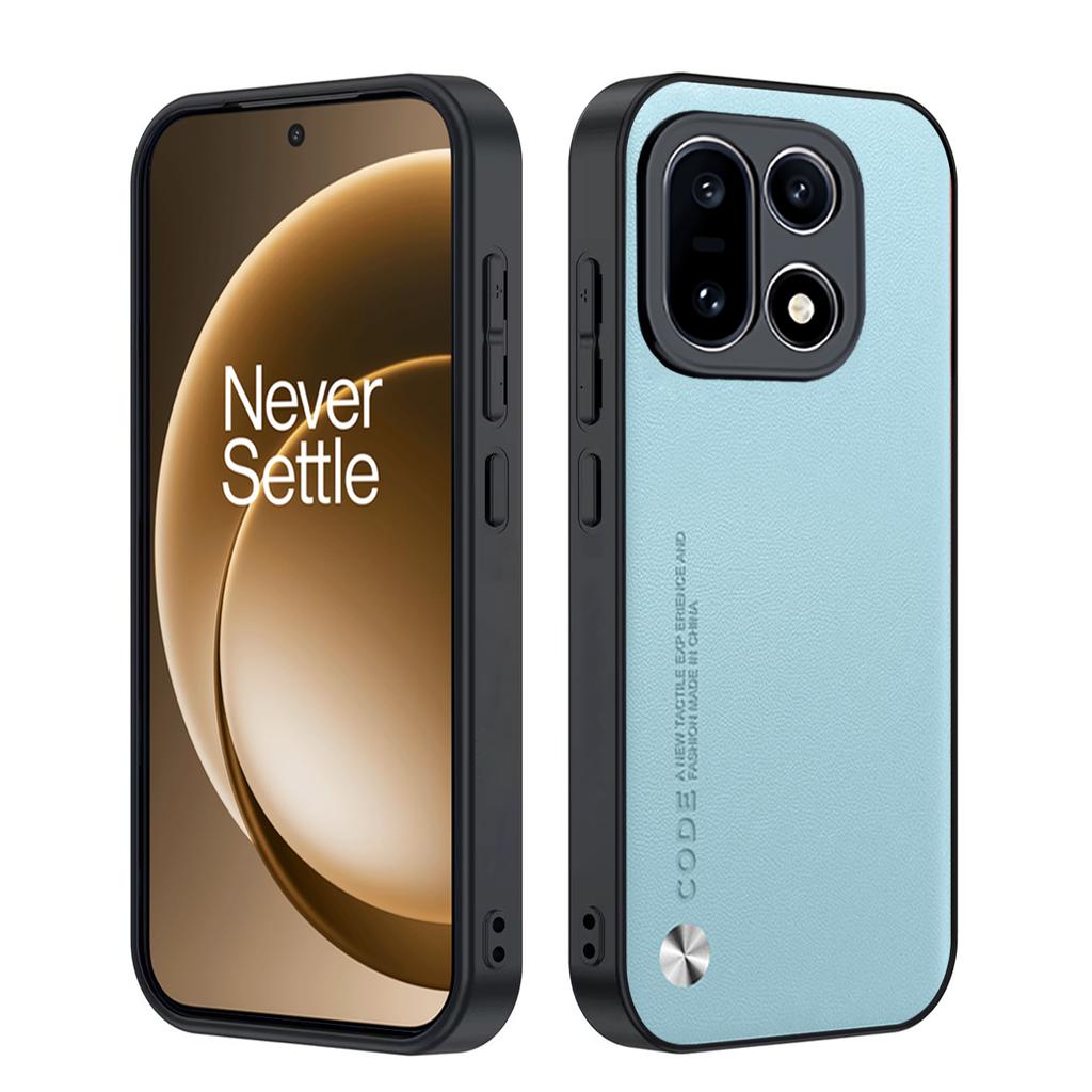 Oneplus Cover 13 For 15 13r 13t 12 11 Case Luxury Fiber Texture Puleather Full Protection Shockproof Phone Capa Funda