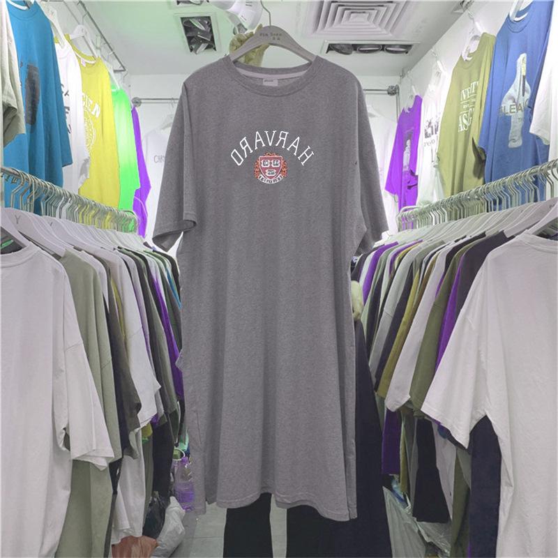 Модное платье для беременных с короткими рукавами для кормящих мам - футболка-юбка длиной до колена для беременных женщин