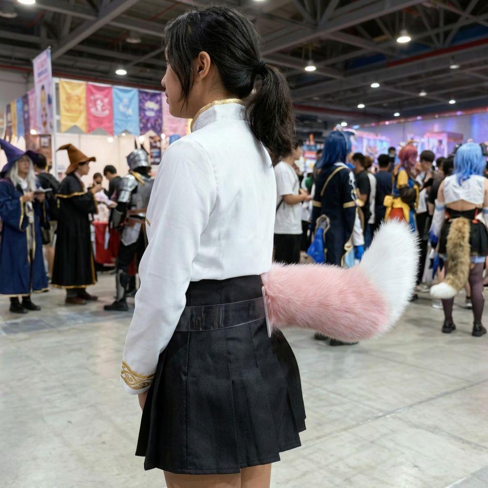 Voice Control Role-playing Belt Plush Electric Tail Halloween Cosplay Performances, Etc