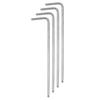 2mm Ball Hex Wrench, L-Shaped Hex Key Wrench Set, Long, Precision 4-Piece Set, Easy To Apply Force, For Tightening, DIY Tools, Total Length 80m