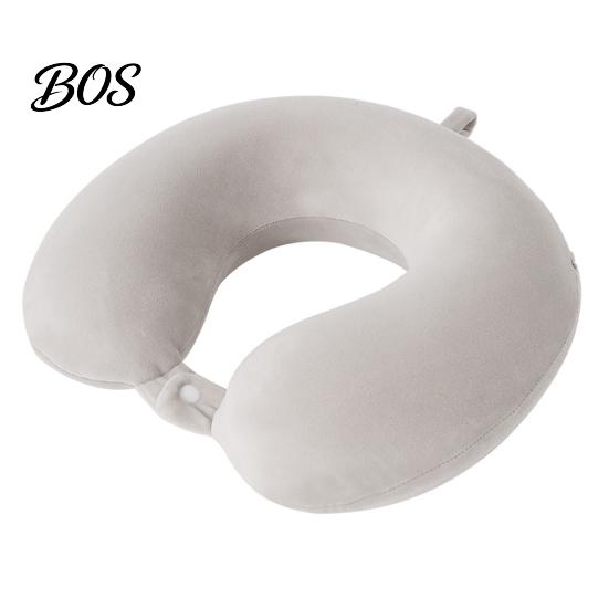 Memory Foam Travel Pillow Neck Pillow, U Shaped Headrest for Airplane 5-second Rebound Car, Soft Support Office Nap, Removable Washable Cover Velvet