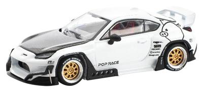 Genesis Company Pop Race x Enigma Scale PANDEM GR86 КРИСТАЛЬНО-БЕЛЫЙ ПЕРЛАМУТР PRE0014 1/64 - (Готовая модель)