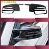 Крышки боковых зеркал черного цвета для Mercedes BENZ W176 W246 W212 W204 C117 X156 X204 W221 C218 ABCES CLA GLA GLK Class