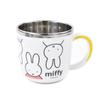 Miffy Non-slip Stainless Steel Cup, Mixed Colors, 1 Piece