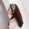 Sweet Cloth Wide Edge Female Hair Hoop Headdress Lace Embroidered Headband Korean Style Headband