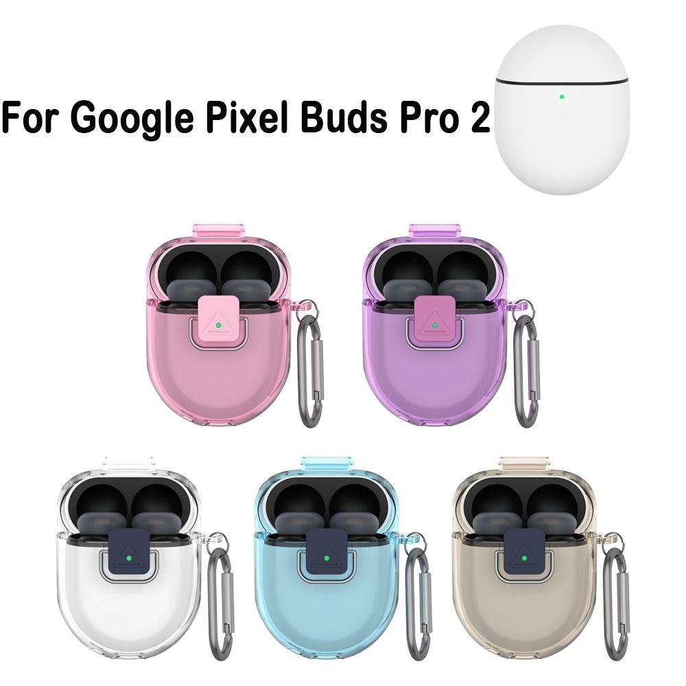 Transparent Earphone Protective Case for Google Pixel Buds Pro 2 Earphone Accessories