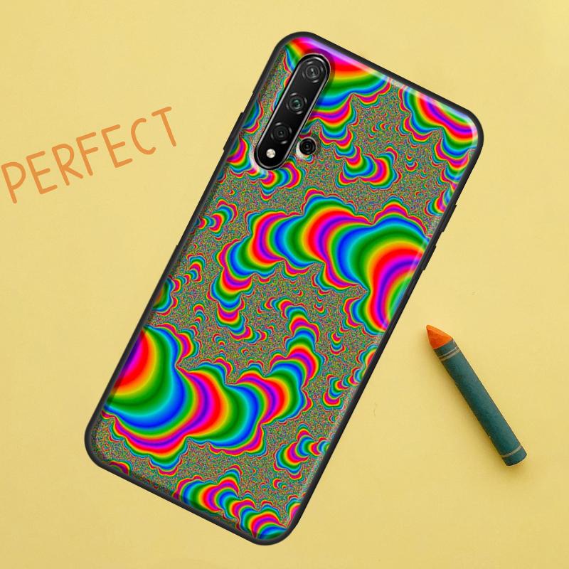Vintage Ornament Case For Huawei Nova Y90 Y70 Y61 Y60 9 10 SE Nova 5T 11i 8i 7i 3i P20 P40 P30 Lite P60 Pro