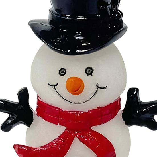 Светодиодный ночник-снеговик с питанием от USB, меняющий цвет, мягко светящийся свет, прозрачный пластик, рождественское украшение