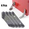 4PCS Corner Bracket Stainless Steel Angle Corner Braces Shelves Fixing Furniture Corner Code Support Bracket Protector Hardware