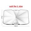 Car Insulated Windshield Sunshade for Mercedes Benz G63 G350d G500 GLA GLA43 GLB GLC GLC43 GLE GLK GLE GLS 63 Car Sunshade OM8