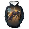 New Design Hoodie Honeycomb Bee 3d Printed Hoodies Men Women Hooded Sweatshirt Pullover Children Long Sleeves Tops Streetwear
