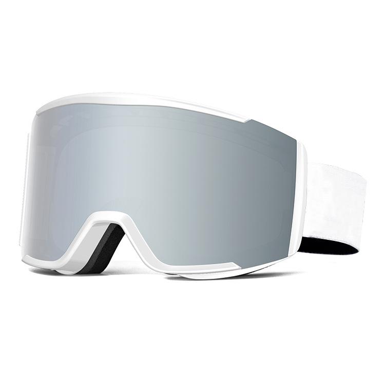 Mountaineering ski goggles for men and women, double-layer anti-fog, anti-UV, high-definition outdoor sports ski goggles