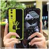 TPU Anti-dust Phone Case For Honor90 Graffiti Dirt-resistant Shockproof Full Wrap Protective Phone Protector Cute