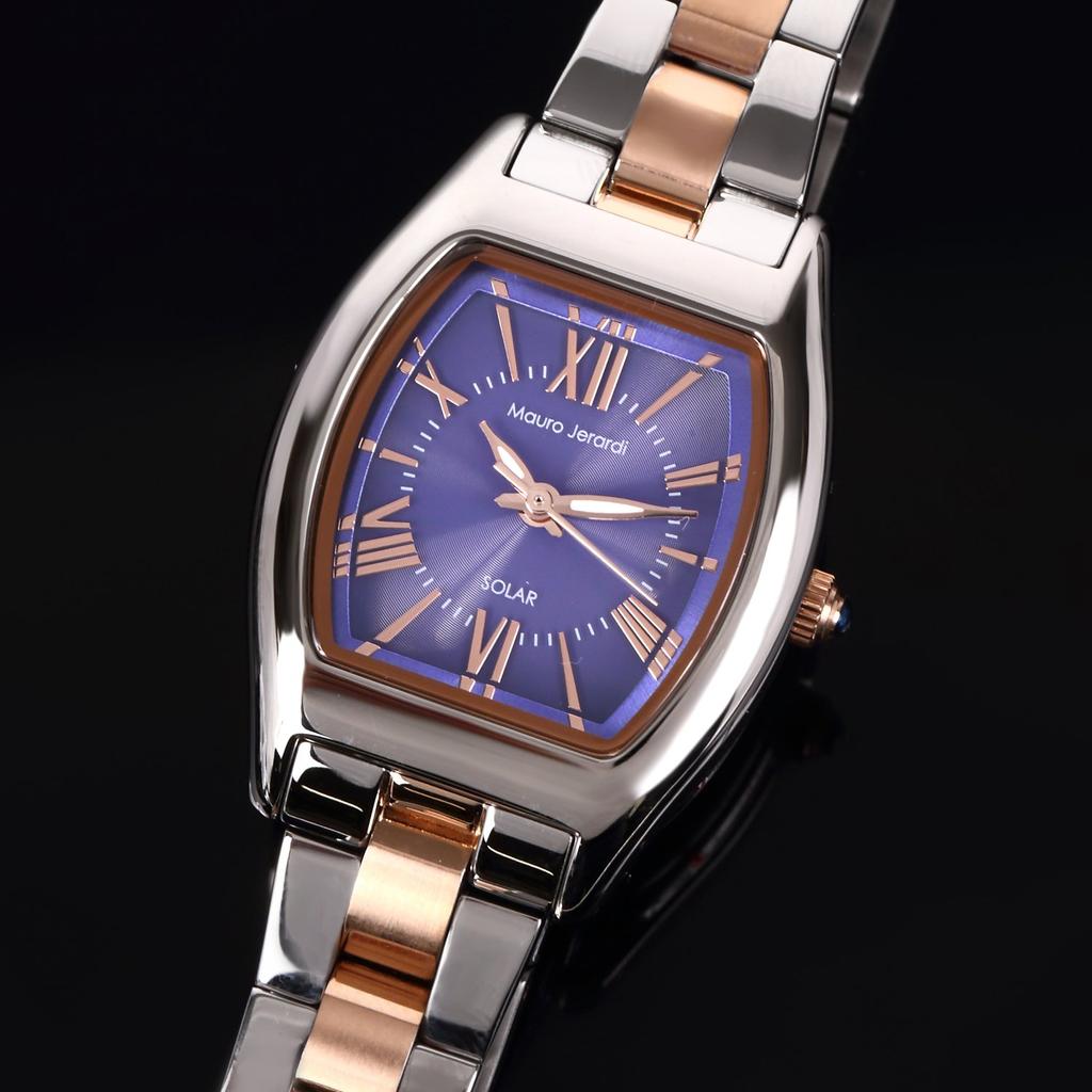 Часы Solar 3 Hand, серебряные [Mauro Geraldi] MJ058-2 женские