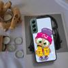 Cute Owl Hearts Lover Christmas Phone For Samsung Galaxy S24 S22 Ultra S21 Plus S20 S23 FE Case S10 S10E S9 S8 S7 Edge Cover Sil