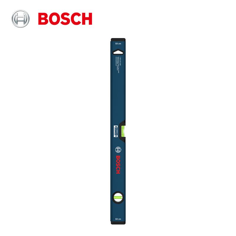 Bosch Алюминиевый уровень с защитными торцевыми заглушками из АБС-пластика Высокоточный флуоресцентный пузырьковый уровень 12 см/40 см/60 см