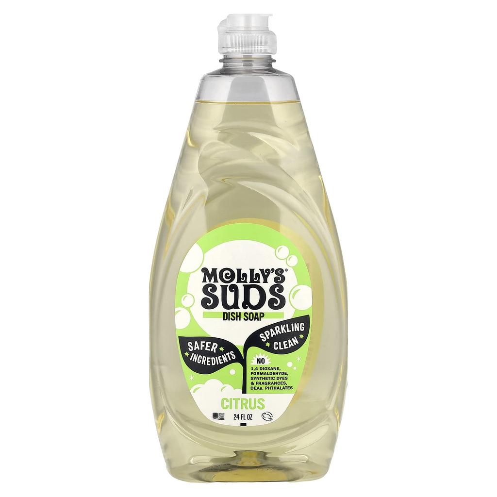 Molly's Suds Средство для мытья посуды, Цитрус, 24 жидких унции