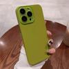 Простой приятный на ощупь матовый чехол с полной защитой объектива для iPhone 16 15 14 13 12 11 Pro Max Plus, жесткий ПК, противоударный