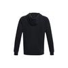 Under Armour Однотонная хлопковая трикотажная толстовка с капюшоном для тренировок, мужская толстовка, черная 1379684-001