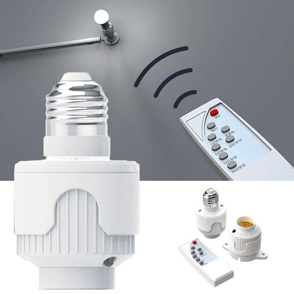 Инфракрасный пульт дистанционного управления Патрон для лампы Таймер Умный светодиодный патрон Для аксессуаров домашнего освещения
