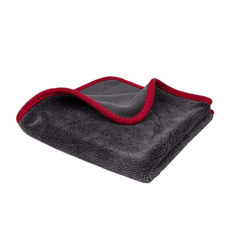 New Thick 600gsm Twist Pile Cotton Microfiber Cloth for Cars Washing Towels Car Cleaning Cloth Rags
