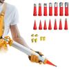 Completes 22Piece Caulking Toolkit with Detachable Nozzles Fit for Home Decoration and Sealing Needs Even Sealant Spread