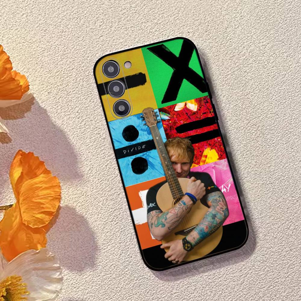 Чехол для телефона Ed Sheeran Горячий певец Черный Силикон Мягкий Для Samsung Galaxy A73,A72,A71,A70,A53,A52,A51