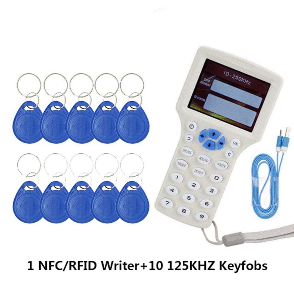 English Human Voice Prompt Portable Intelligent 3.2 Inch LCD Display Screen Radio Frequency Identification Devices
