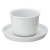 LT Cup Saucer 160ml White Safe 21234 & Microwave/Dishwasher