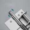 Heavy-duty 4 "automatic Door Closer Hinge 90-degree Stop Buffer Rebound Self-closing Spring Hinge